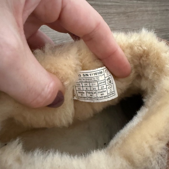 UGG Chestnut Suede Ankle Boots - Picture 6 of 7